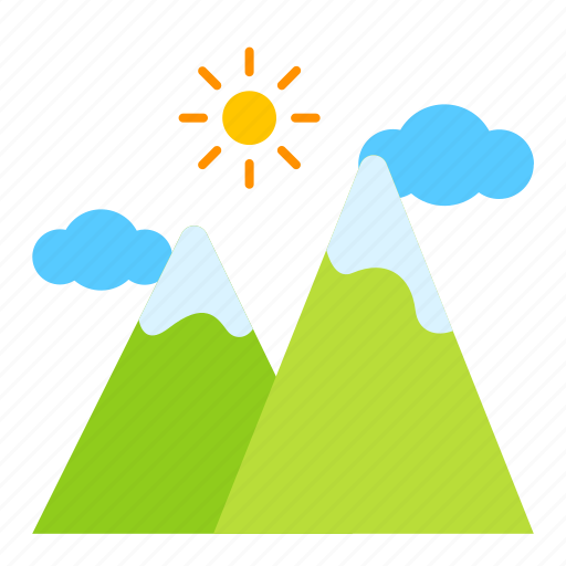 Mountain, mount, mountain view, nature, landscape, rocky mountain, hiking icon - Download on Iconfinder