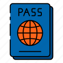 passport, document, identity, identification, immigration, pass, border, book, id