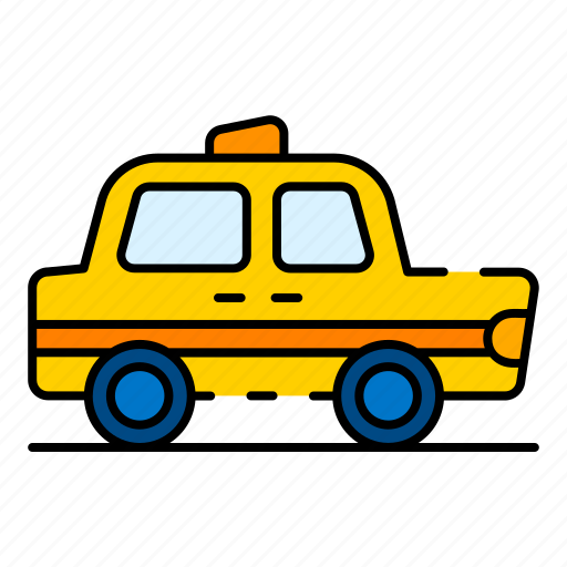 Taxi, cab, car, transport, public transport, vehicle, transportation icon - Download on Iconfinder