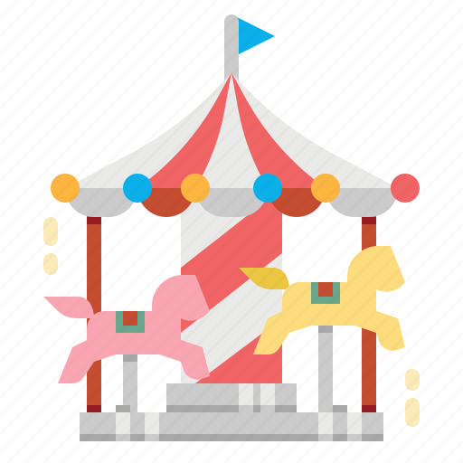 Amusement, carousel, circus, fun, park icon - Download on Iconfinder