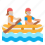 canoe, competition, kayak, rafting, sports 