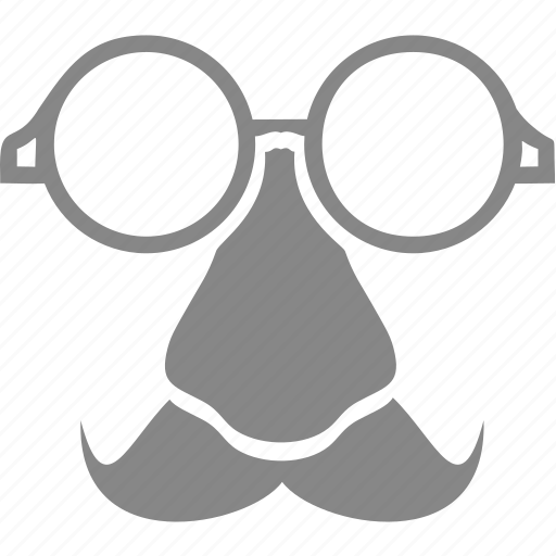 Face, glasses, man, mustache, nose icon - Download on Iconfinder