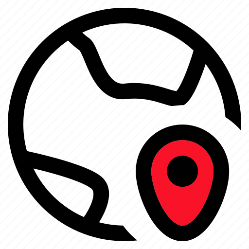Gps, world, location, destination, pointer icon - Download on Iconfinder