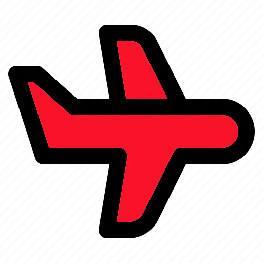 Plane, travel, flight, airport, transport icon - Download on Iconfinder
