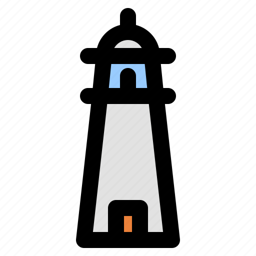 Beach, travel, tourism, holiday, vacation, lighthouse icon - Download on Iconfinder