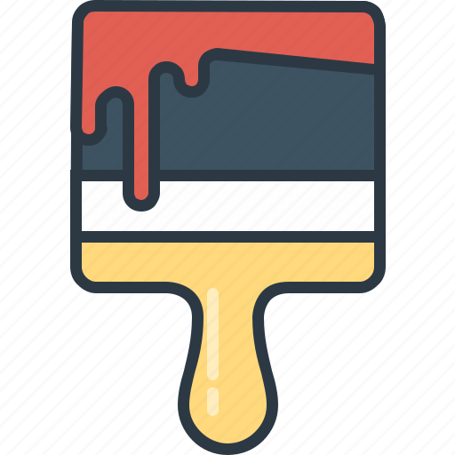 Art, design, paint, paintbrush, wall icon - Download on Iconfinder