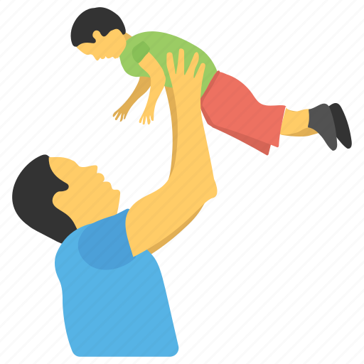 Celebrating fatherhood, daughter’s hero, father day, honoring dads, parenthood icon - Download on Iconfinder
