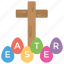 christ cross, easter sunday, happy easter, pascha day, religious holiday 