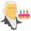 birthday cake, candles on cake, national holiday, thomas jefferson avatar, thomas jefferson&#x27;s day 