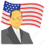 33rd president, american flag, state holiday, truman avatar, truman day 