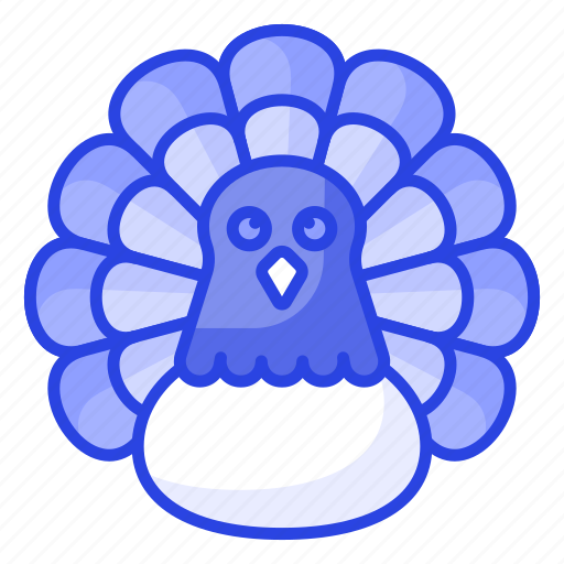 Thanksgiving, chicken, turkey, holiday, celebration, animal, farming icon - Download on Iconfinder