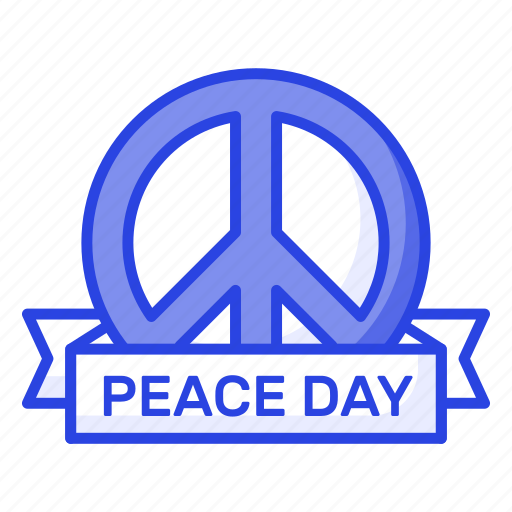 Peace, day, world, international, symbol, banner, pacifism icon - Download on Iconfinder