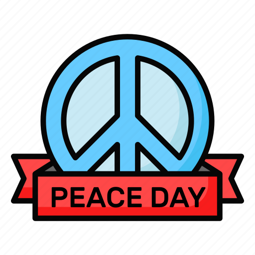 Peace, day, world, international, symbol, banner, pacifism icon - Download on Iconfinder