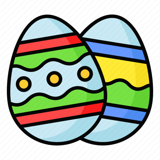 Easter, day, eggs, decorated, paschal, decorate, holiday icon - Download on Iconfinder