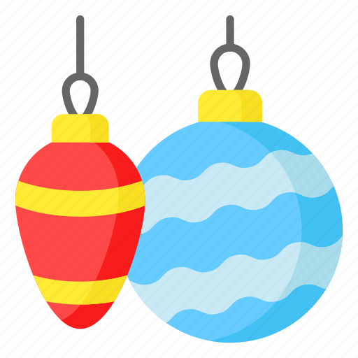Christmas, balls, decoration, ornaments, xmas, bauble, holiday icon - Download on Iconfinder