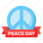 peace, day, world, international, symbol, banner, pacifism 