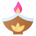 diwali, celebration, holiday, oil lamp, decoration, diya, adornment