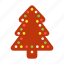 gingerbread, tree, christmas, decoration, gift, holiday, xmas 
