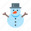snowman, christmas, decoration, holiday, snow, winter, xmas 