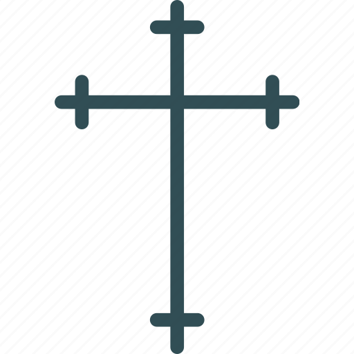 Catholic, cross, god, holy, orthodox, thin, word icon - Download on Iconfinder