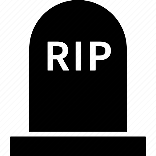 Dead, gravestone, halloween, headstone, rest in peace, rip, tombstone icon - Download on Iconfinder