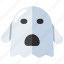 ghost, pacman, scary, spirit, halloween 