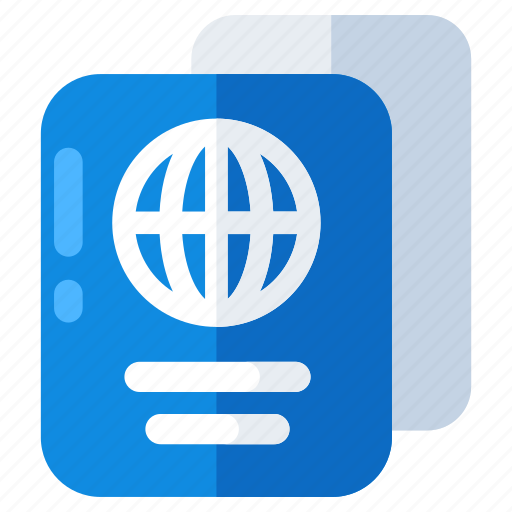 Passport, visa, permit, travel pass, identity pass icon - Download on Iconfinder