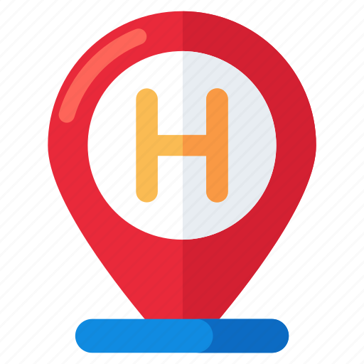 Hotel location, hotel direction, gps, navigation, geolocation icon - Download on Iconfinder