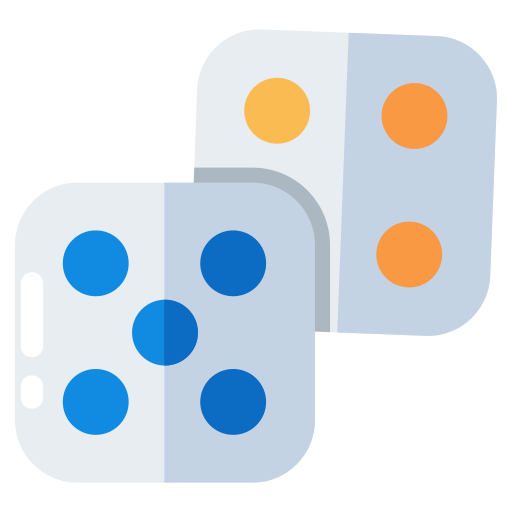 Ludo dices, roll dices, dice cubes, dice game, ludo game icon - Download on Iconfinder