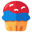 muffin, cupcake, fairy cake, bakery item, edible 