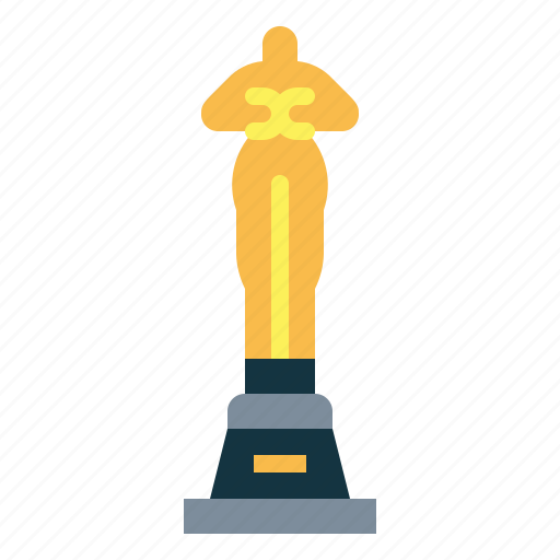 Award, trophy, cup, statuette, hollywood icon - Download on Iconfinder