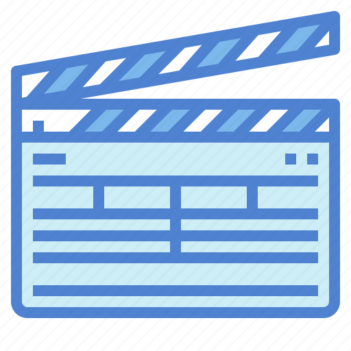 Clapboard, flim, production, slate, clapper icon - Download on Iconfinder