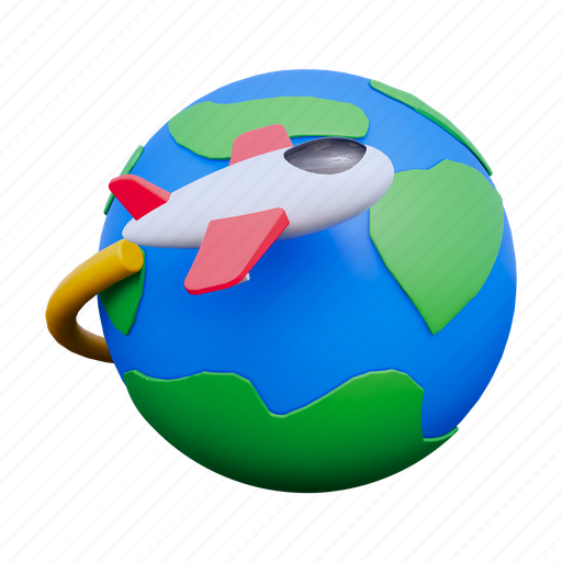 Travel, tourism, holiday, vacation, plan, schedule, earth 3D illustration - Download on Iconfinder