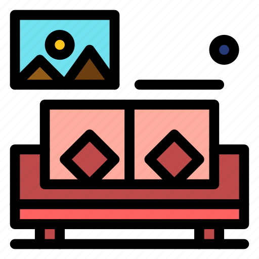 Picture, room, sofa icon - Download on Iconfinder