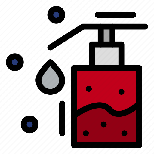 Hand, liquid, soap, wash icon - Download on Iconfinder