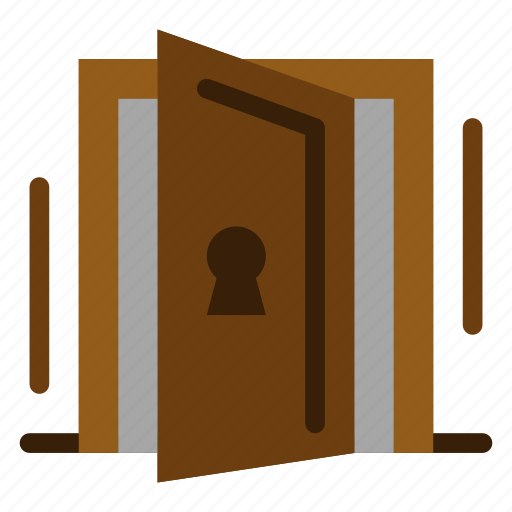 Door, exit, lock icon - Download on Iconfinder on Iconfinder
