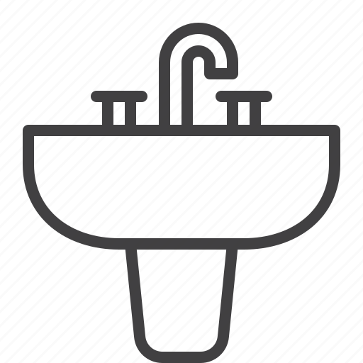 Faucet, sink, tap, washbasin icon - Download on Iconfinder