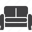 chair, household, furniture, sofa 