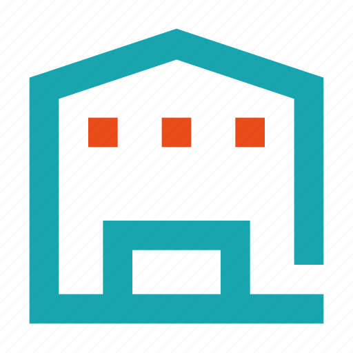 Building, construction, warehouse icon - Download on Iconfinder