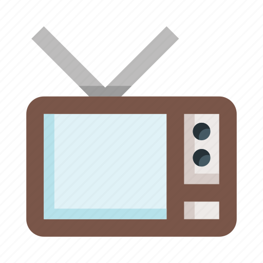 Tv, household, television, old, vintage, retro, display icon - Download on Iconfinder