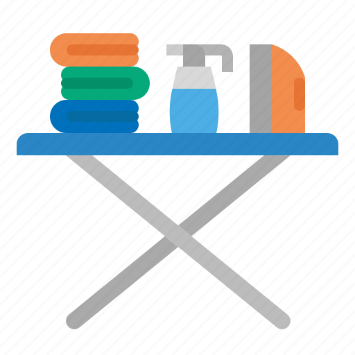 Ironing, board, housework, laundry, cloth icon - Download on Iconfinder
