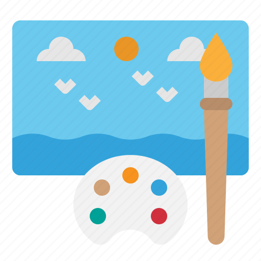 Paint, picture, drawing, art, brush icon - Download on Iconfinder