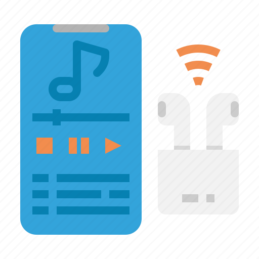 Smartphone, music, earpod, song, earphone icon - Download on Iconfinder