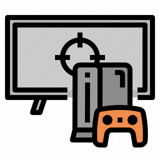 Console, game, gamer, television, gaming icon - Download on Iconfinder