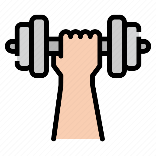 Dumbbell, gym, training, weight, fitness icon - Download on Iconfinder