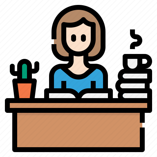 Reading, book, work, learning, education icon - Download on Iconfinder