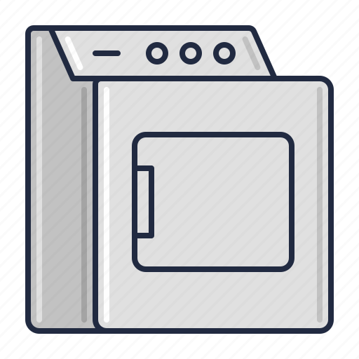 Appliance, dryer, home, machine icon - Download on Iconfinder