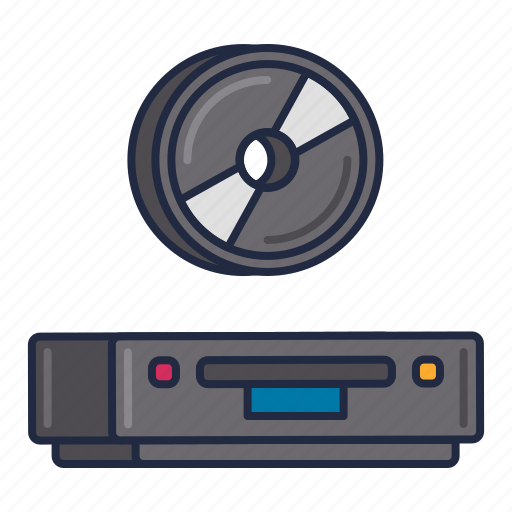 Dvd, multimedia, player, video icon - Download on Iconfinder