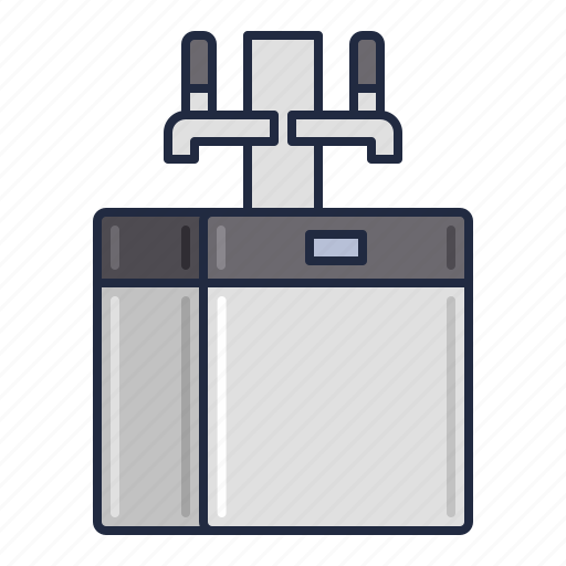 Cooler, keg, kegerator, refrigerator icon - Download on Iconfinder