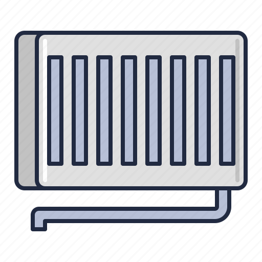 Heater, heating, home, radiator icon - Download on Iconfinder